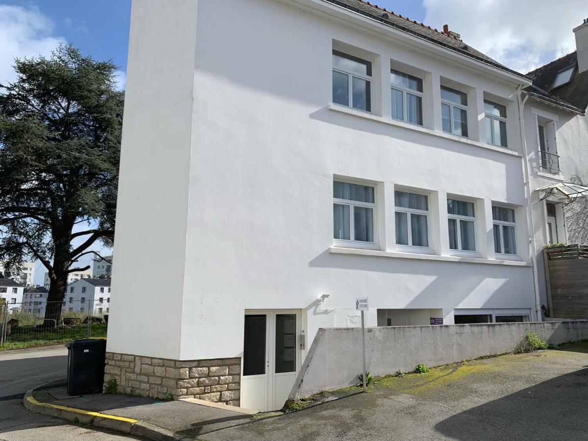 Appartement De Gout T3 42M2 Residence Calme Privee Avec Parking Au Centre De Vannes Exteriör bild